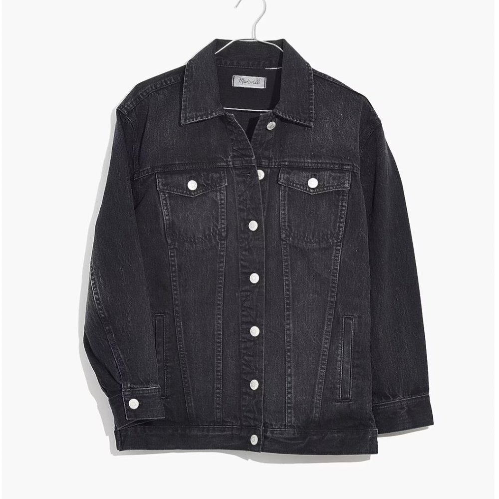 MADEWELL - OVERSIZED JEAN JACKET LUNAR WASH